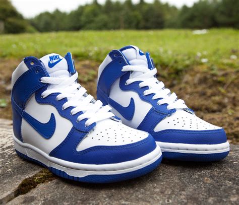 dark blue and white shoes|blue black white nike shoes.